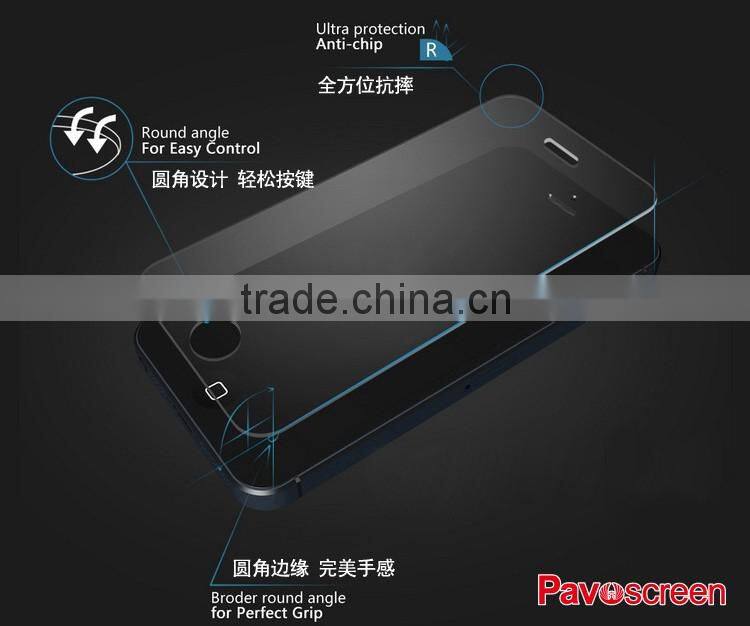9H hardness High clear Screen Protector for iPhone 4/4s 118 degree Water Contact Angle