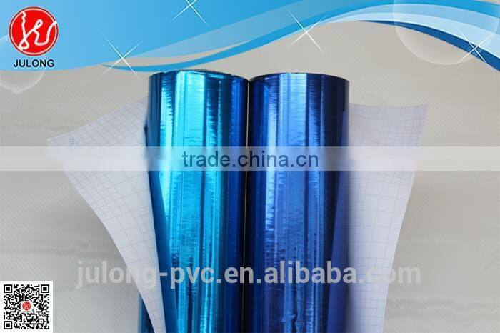 Hot sales strechable chrome vinyl wrap vinyl sticker for car model car stickers with low price