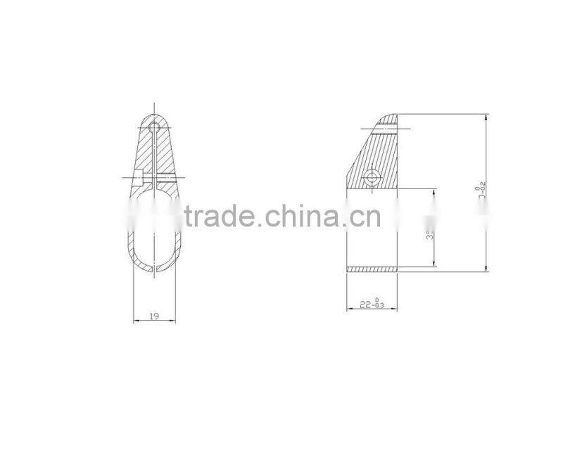 Alibaba Hardware Manufacturer stainless steel decorative door draft stopper price