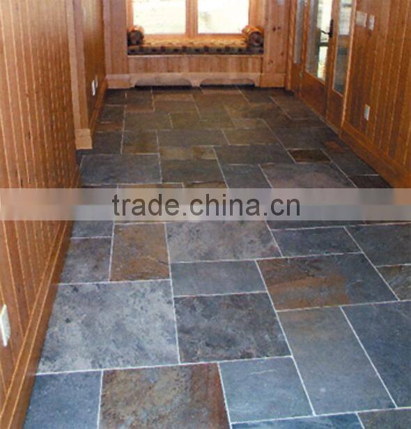 Natural rusty Slate cube Tile for Paver and wall for sale