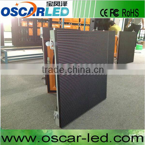 p10 outdoor hanging mobile die-casting rental led full color display
