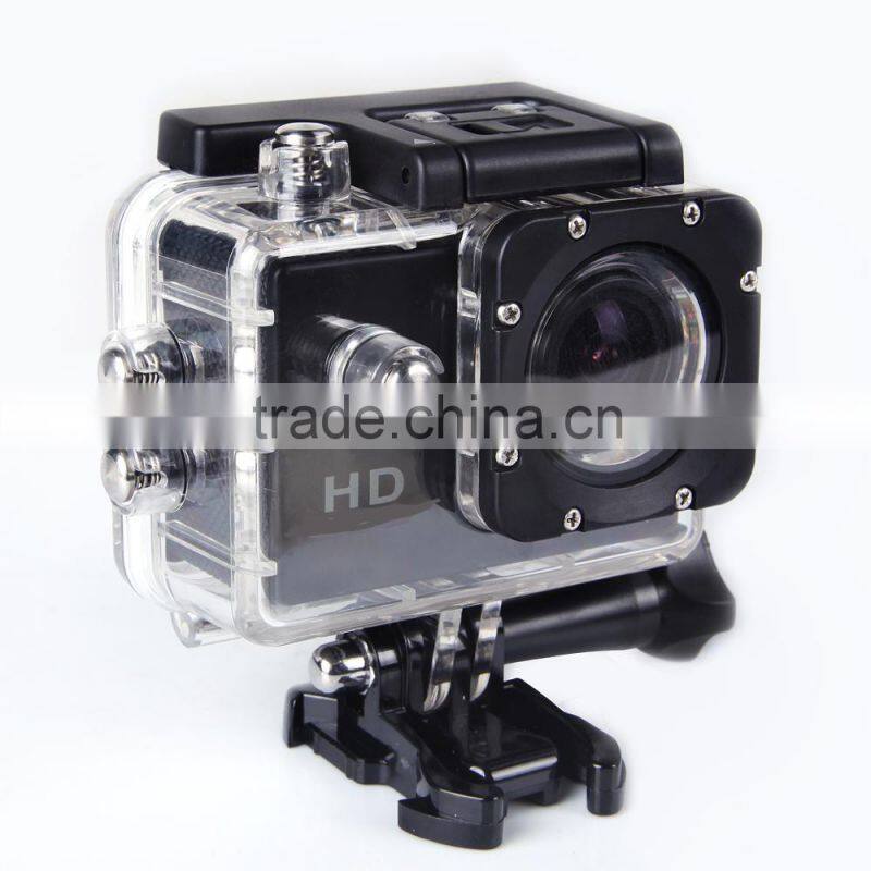 WIfi function FHD sports camera 1080P water proof FHD sports camera with wifi