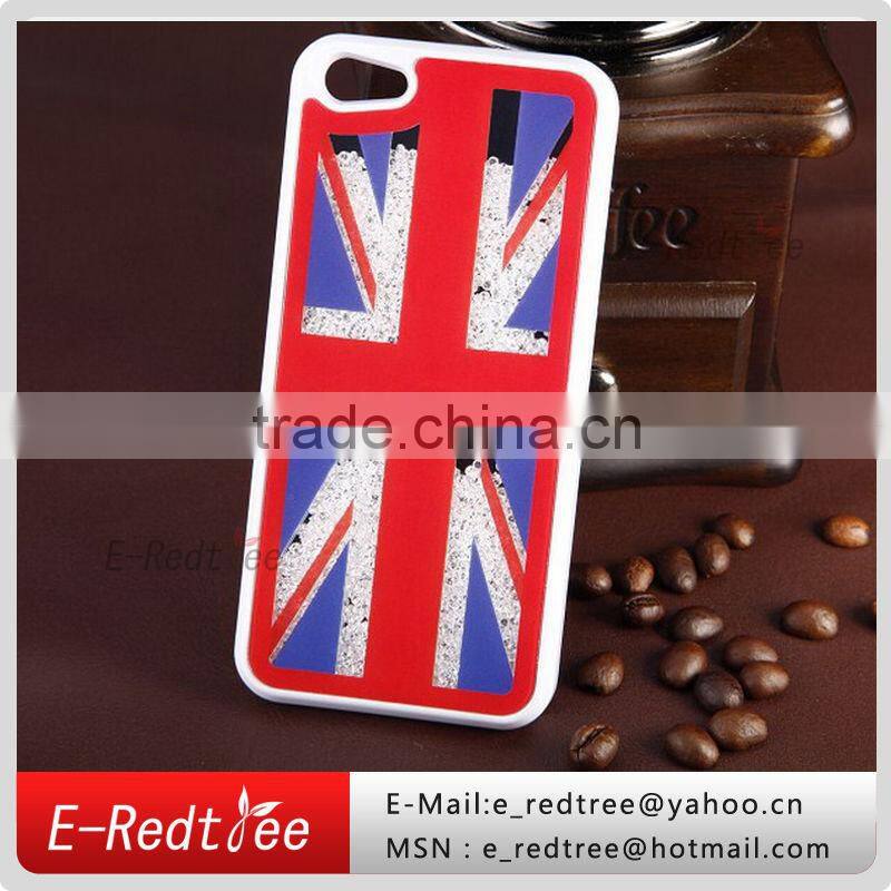 Korean molang mobile diamond covers for iphone 5, cell phone accessories