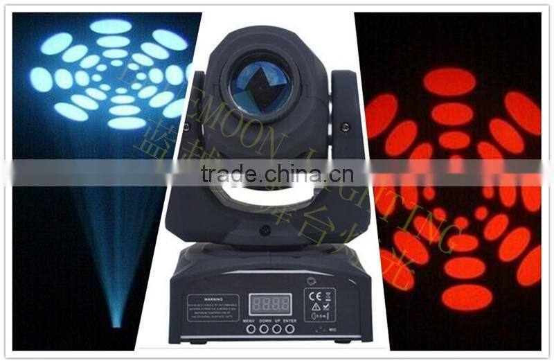 moving head spot light 10w led moving head light