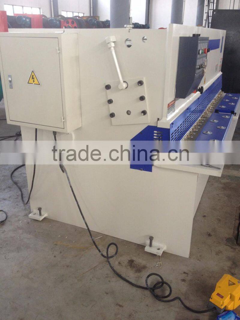 QC12Y-6*3200 Hydraulic shearing machine for sheet metal