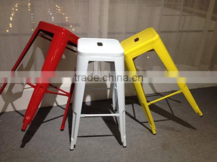 Vintage Kitchen Industrial Metal Singer Bar Stool and Chair HYX-806