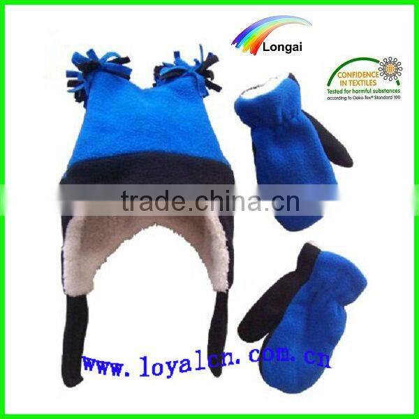 funny winter ski hat for children