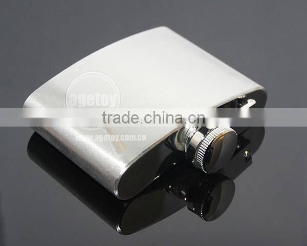 4oz Portable Flagon Kettle Oilcan Wine Pot 110ML Metal Travel Pocket Mini Liquor Stainless Steel Hip Flask