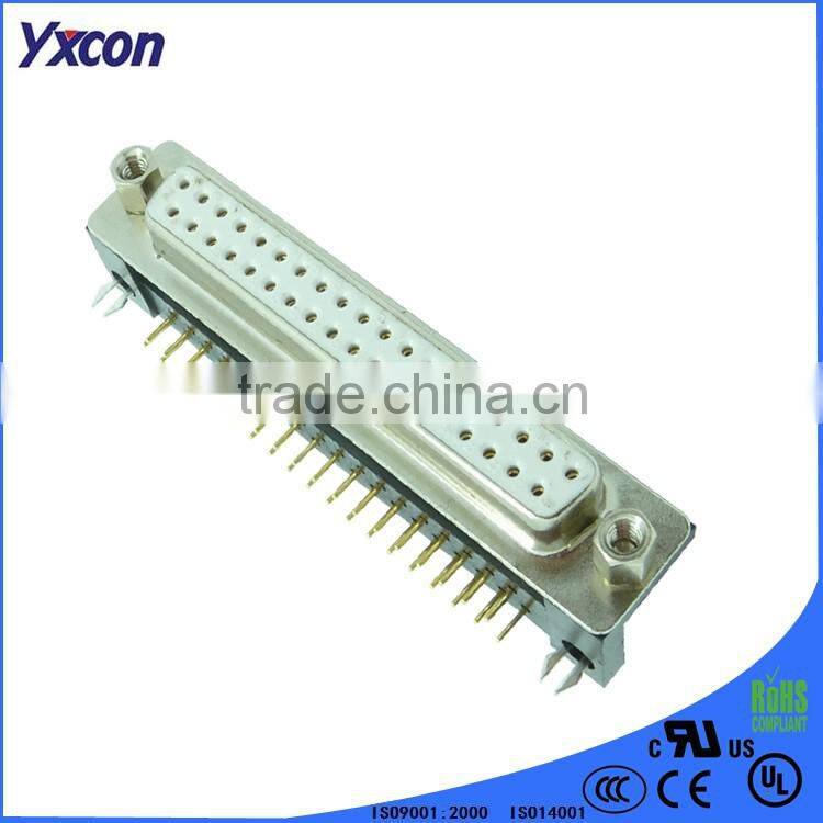 HDB 78P 180 female D-sub connector