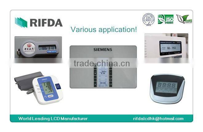 STN blue negative lcd display screens for cars