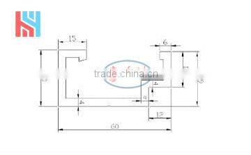 aluminium stone bracket,marble stone fixing system aluminium channel pandent