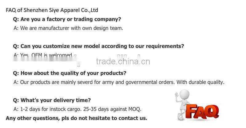 Jacket, camouflage Jacket quality design as workingsuit for military