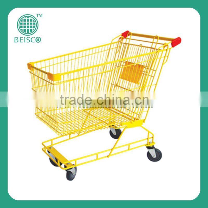Stair climbing trolley for shopping mall and supermarket