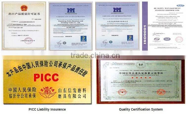 white aluminum oxide flat grinding wheel for grinding machine