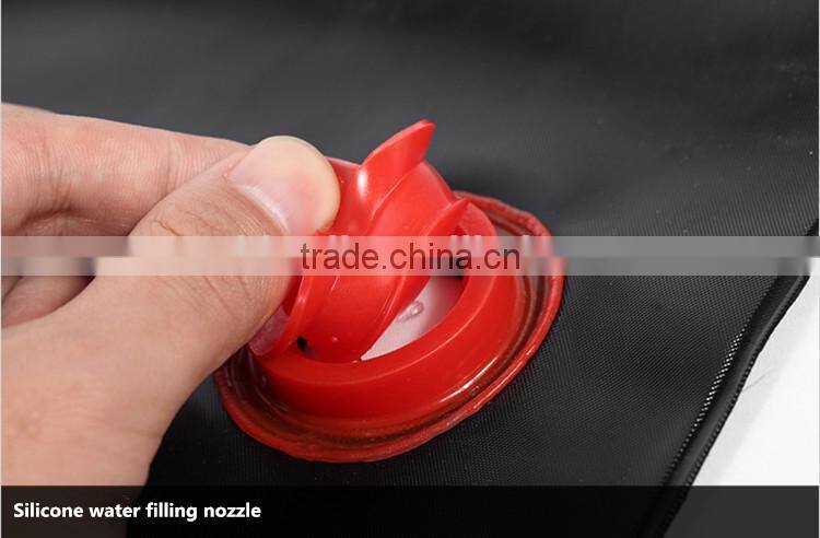 Outdoor 20L camping shower solar water bladder