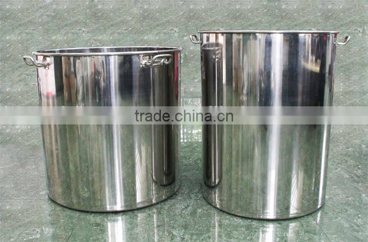 China Products large 555 stainless steel non stick glazed stew pots