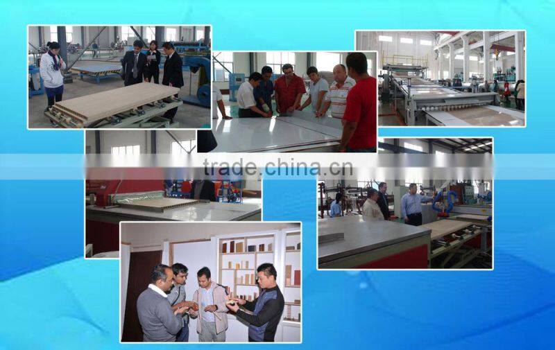 PVC Wood Plastic Door Board Production Line