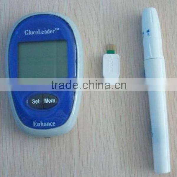 PC downloading FDA certificate oem blood glucose meter new blood glucose meter Enhance