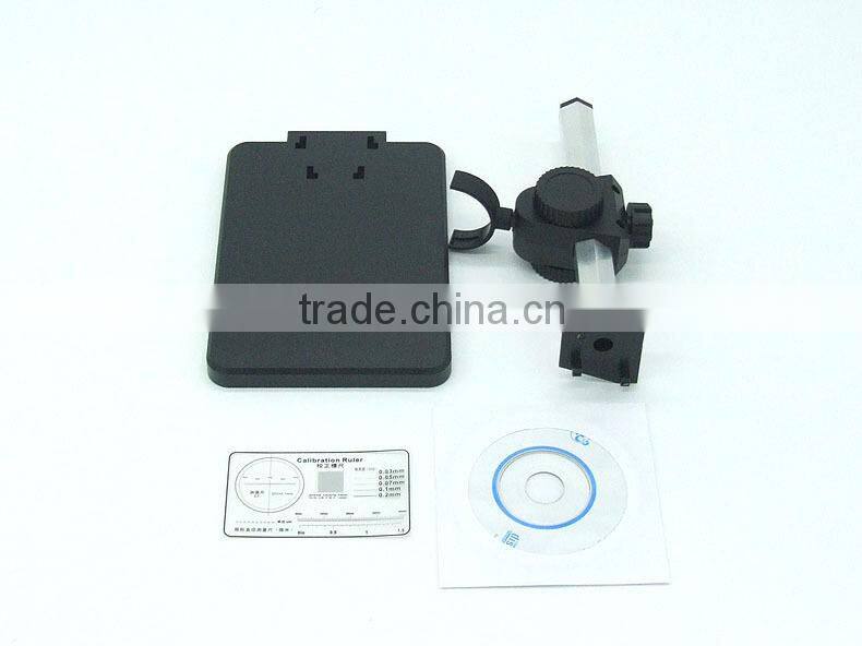 600x 2.0MP USB Digital Microscope with 8 Led Endoscope Measurement Calibration Video Camera