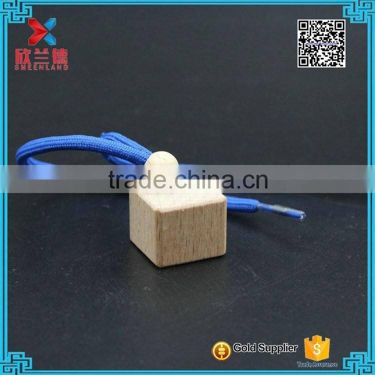 Decorative perfume bottle screw wooden caps 13mm