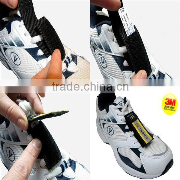 logo engrave custom shoes id tag