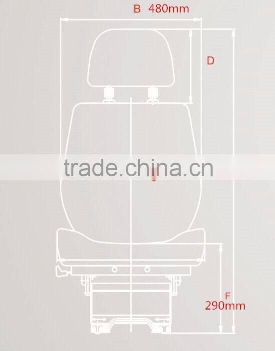 Truck seat,heavy equipment seat,driver seat.HSJ-2
