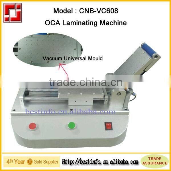 Hot sale Automatic vacuum OCA Film laminating machine for LCD Touch Screen Refurbishing(CNB-VC608)
