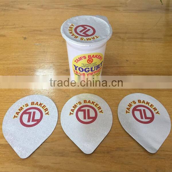 Hot sale yogurt cup, PP yogurt cup, PS yogurt cup with printed foil lid