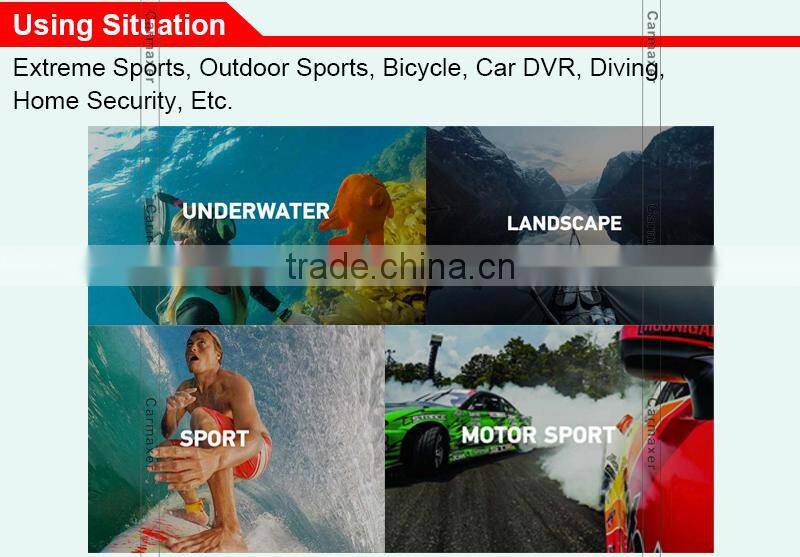 2016 New style NTK96650 manual car dvr fhd dvr ourdoor camrea dual lens action camera dvr