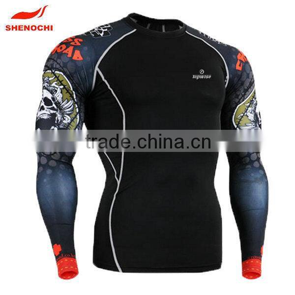 2015 Mens Tight Running Compression Tops Factory Price