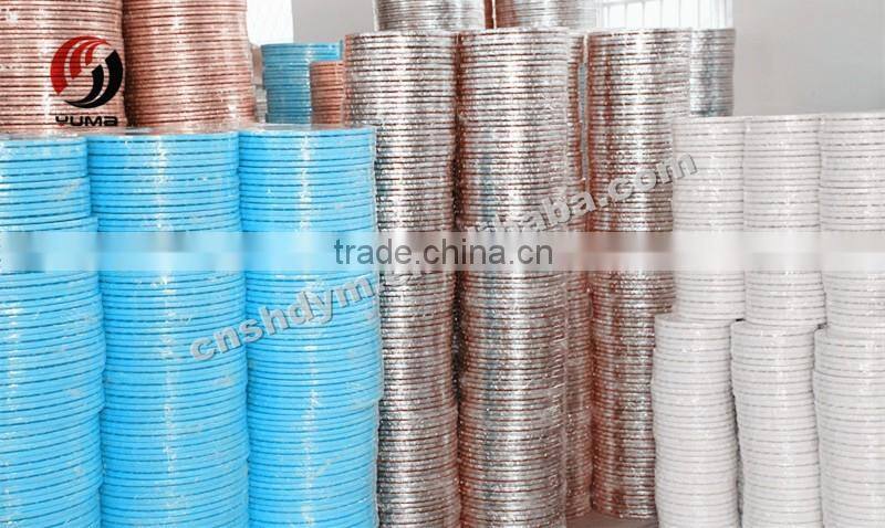 gold rectangle hardware colorful cake drum