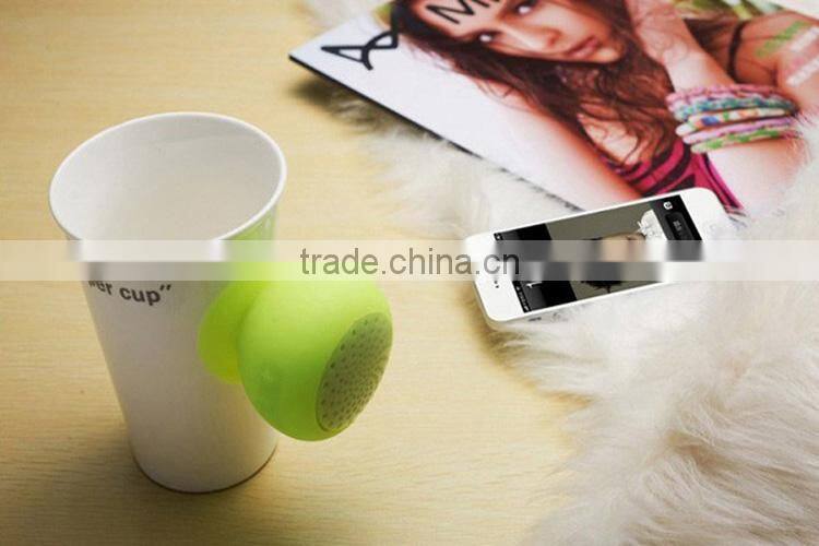 CE/RoHS/BQB stage sound speakers hands-free call mini portable wireless mobile phone holder bluetooth shower speaker