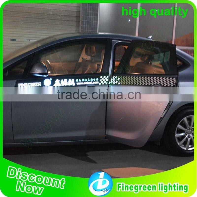 Electroluminescent EL Panel/SHENZHEN EL Car Windshield sticker supplier