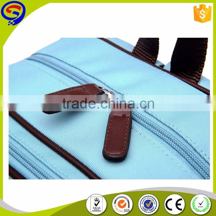 Cheap Price! 2016 new cute blue canvas wholesale used school bags