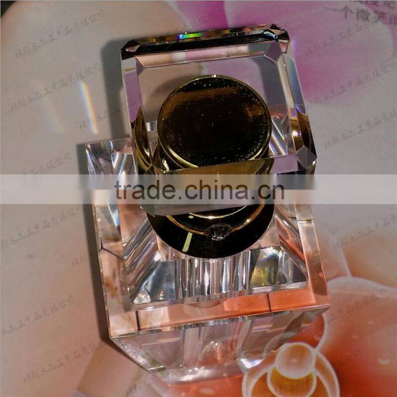 Fashion 3ml,6ml,12ml crystal clear perfume bottle