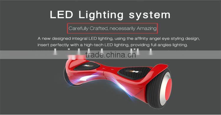 10km/h speed bluetooth 4.0 2 wheel electric self-balance scooter