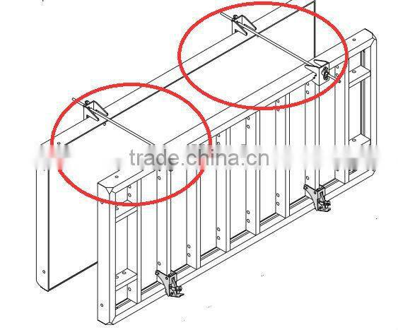 Top Tie Bracket-2 AH, galv.