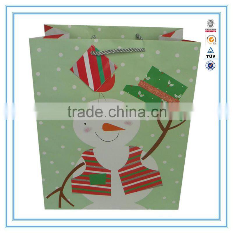 custom Printing Paper Bag,Christmas Paper Bag, gift Paper Bag