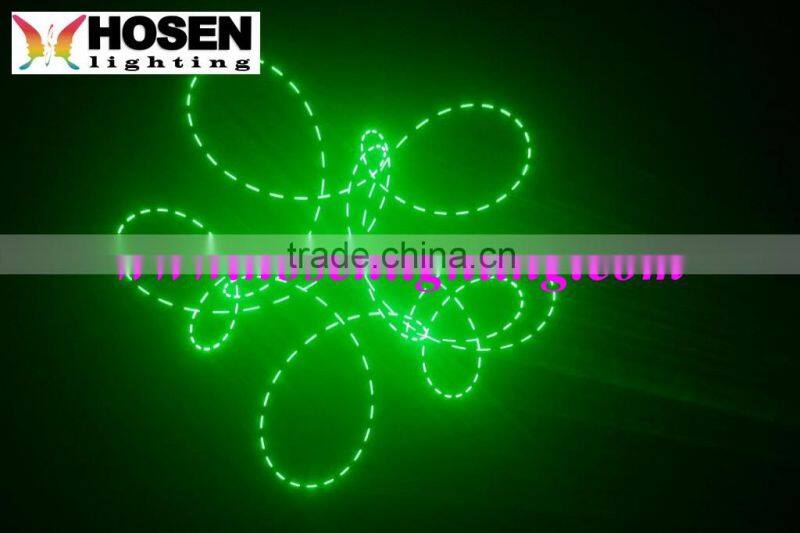 5W Green laser light