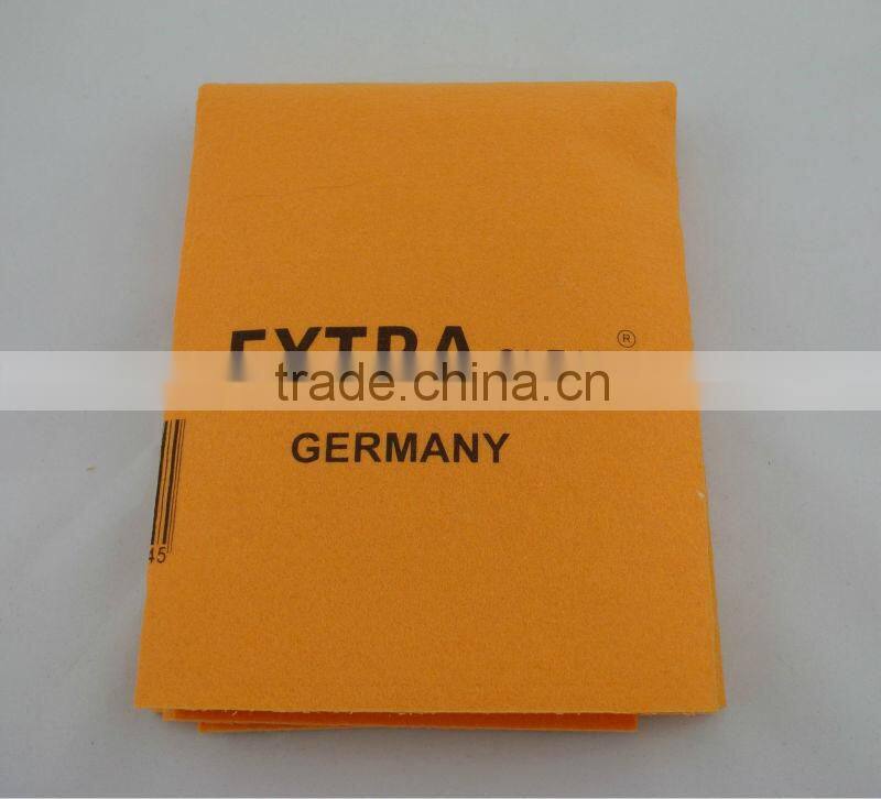 Germany extra clean logo printed orange super absorbent floor wipers
