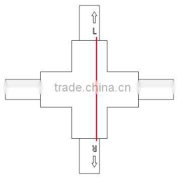 3 wires track + Connector lighting track accessories residential light fixtures