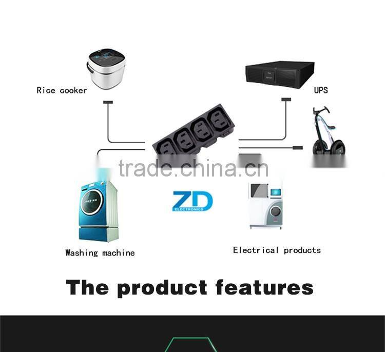 4 gang extension socket outlet