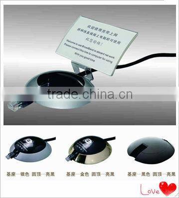 B03 Modern Retractable Adaptor Hotel Room Network Cable Holder