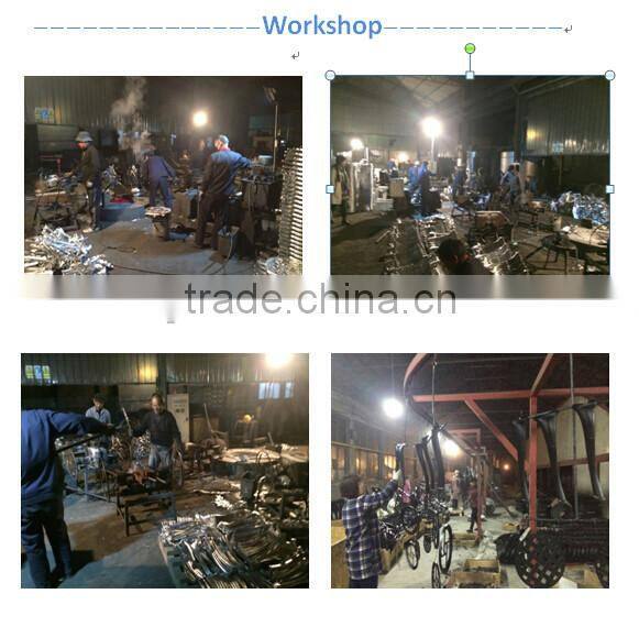 Seven pieces Dinning table set Metallic furniture Patio Dining set