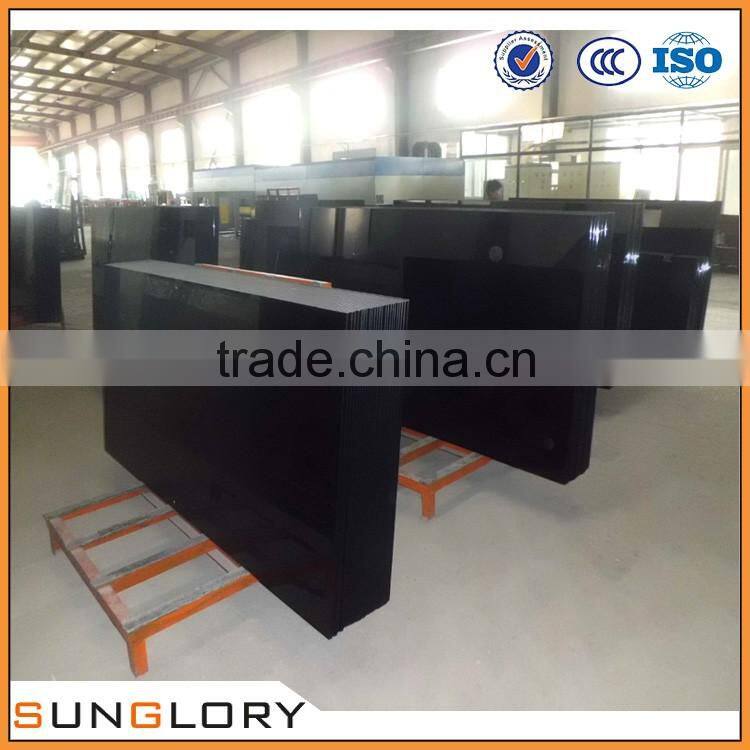 clear glass shower door