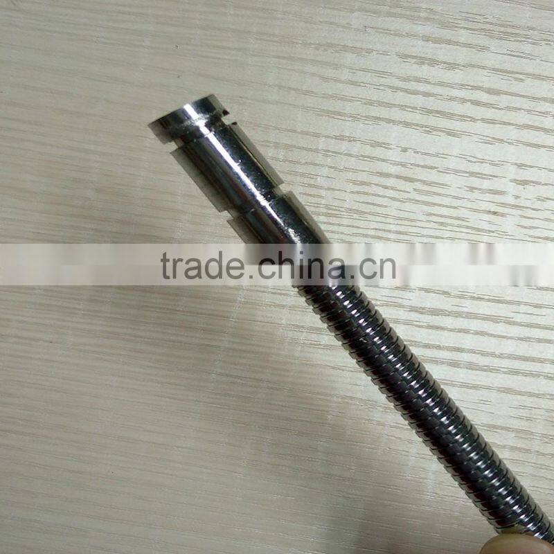 Black finished flexible gooseneck pipe