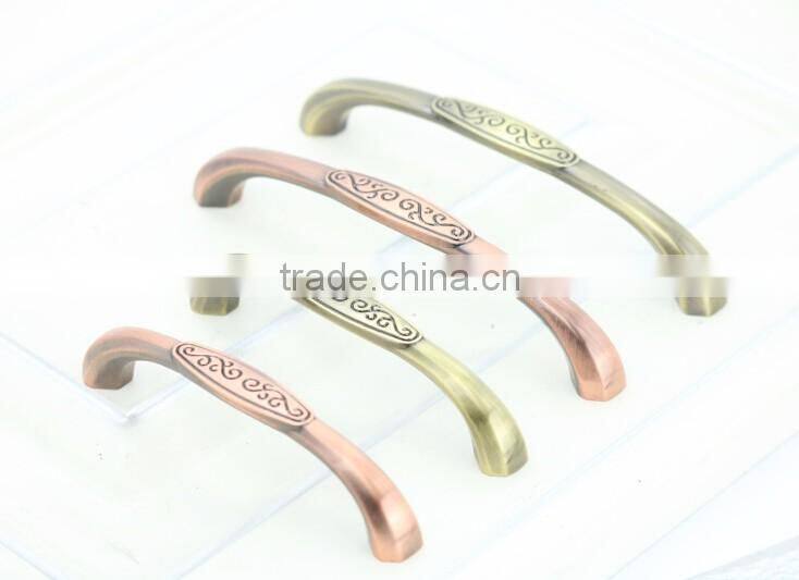 zinc alloy wardrobe door handles