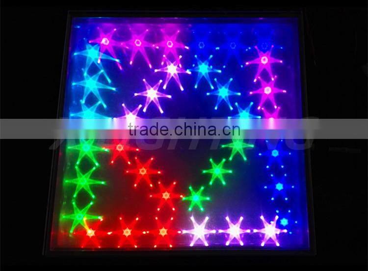 portable Magic glass led starlit dance floor