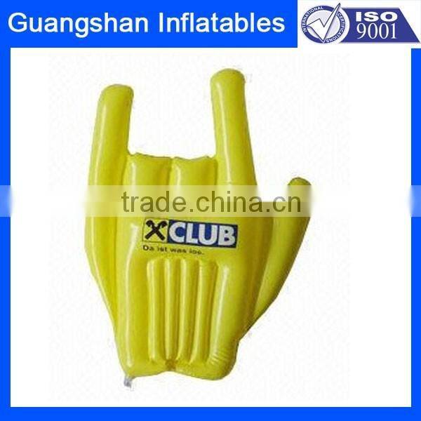 Giant promotion cheering inflatable hand