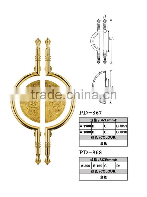 European style 2015 Hot sale stainless steel Luxury door handle